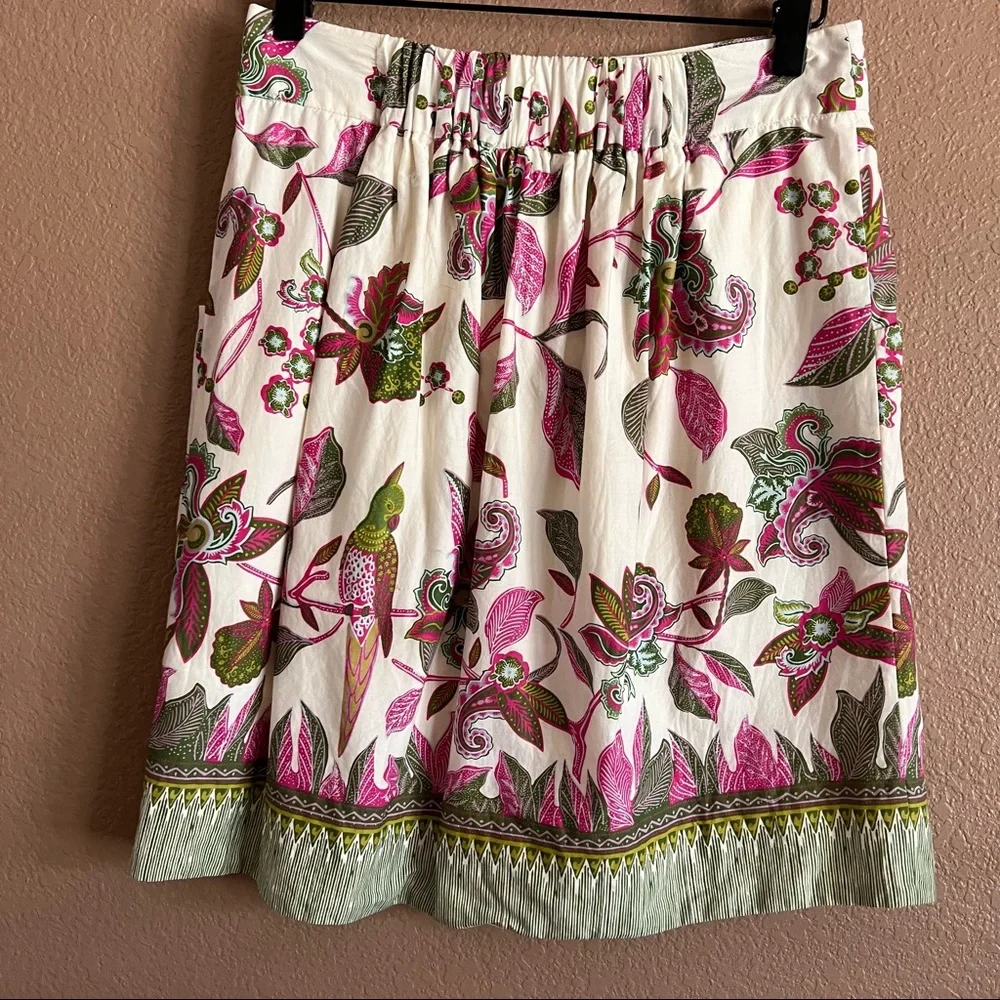 Anthropologie Edme & Esyllte Mini Floral Pattern Skirt Size XS - Picture 6 of 11
